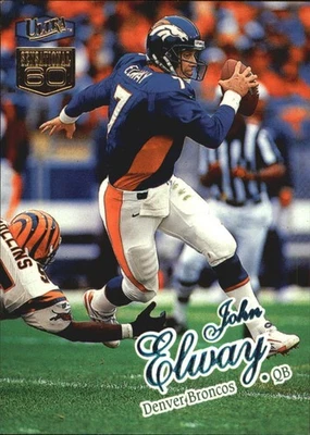 1998 Ultra Sensational Sixty #21 John Elway - FB - Image 1 of 2