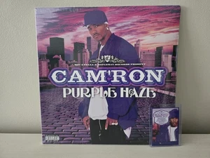 Cam'Ron Purple Haze 2LP Limited Purple & White Vinyl Record + Trading Card - Picture 1 of 11