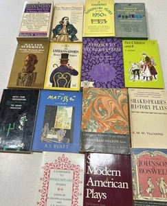 Lot of 15 Vtg Paperback Books Literature Modern Theatre Shakespeare American - Picture 1 of 9