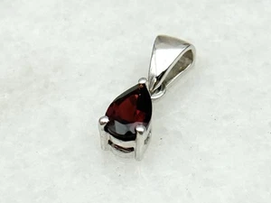 Sterling Silver Rhodolite Garnet Pendant - Picture 1 of 3