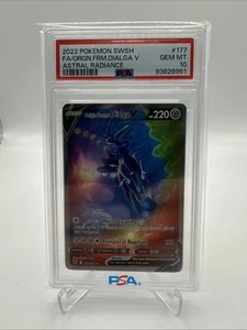 Pokemon Origin Forme Dialga V Astral Radiance Arte Antiguo Completo #177 PSA 10 Gemas Como Nuevo - Imagen 1 de 2