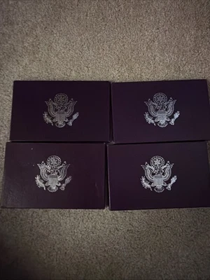 1985 1986 1987 Lot Of 4 United States US Proof Set 5 Coin US Mint Bundle COA Box - Image 1 of 3