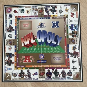 Replacement NFL-opoly Game Board - 1994 - Picture 1 of 10
