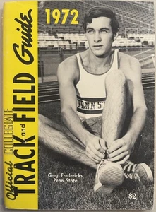 1972 Official NCAA Track and Field Guide Steve Prefontaine covered - Picture 1 of 24