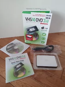 HonesTech VHS To DVD 3.0 Deluxe Video Converter VCD WMV MPEG Windows Vista or XP - Picture 1 of 7