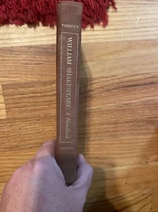 William Shakespeare A Handbook By Thomas Marc Parrott 1955 Hardcover - Imagen 1 de 4