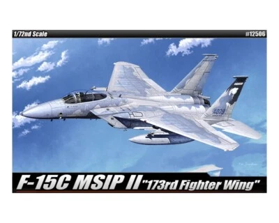 Academy 12506 McDonnell Douglas F-15C MSIP II 173rd Fighter Wing 1:72 modellismo - Immagine 1 di 4