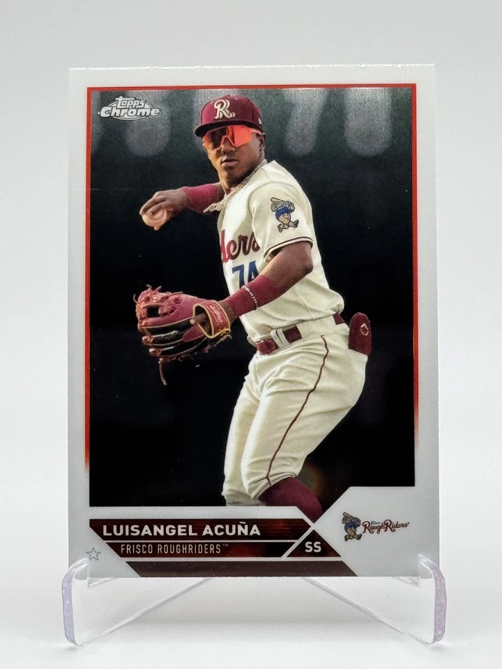 2023 Topps Pro Debut Chrome #PDC-152 LUISANGEL ACUNA - Image 1 of 2