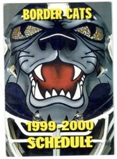 1999-00 Port Huron Border Cats UHL Hockey Schedule !!! Bud Light