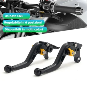 CNC Alluminio Leva frizione freno per BMW F800GS 08-17 F650GS 08-12 F700GS 13-17 - Foto 1 di 7