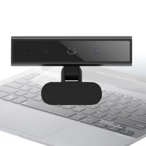 Facial Recognition Webcam HD 1080P 2MP USB Webcam for Windows 10/11 (Black) - Afbeelding 1 van 10