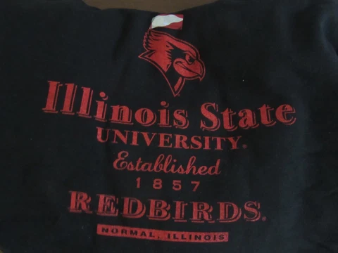 Illinois State Redbirds Normal Illinois Crew Sweatshirt Red Size XL NCAA Cover