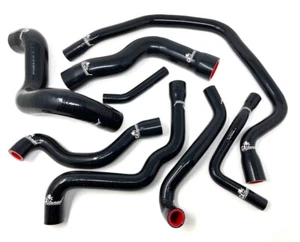 CAtuned Silicone Cooling Hose kit Black E30 M40 EURO *Lifetime Warranty* - Picture 1 of 5
