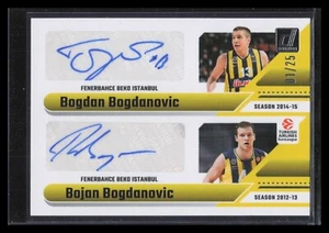 2024/25 Donruss Basketball Euroleague BOGDAN BOJAN BOGDANOVIC DUAL AUTO /25 - Picture 1 of 2