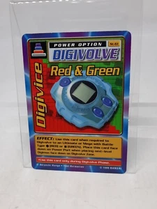 Digivice Red And Green Digimon TCG 1999 Bandai NM St-61 - Bild 1 von 2