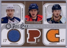 2008-09 OPC Materials Triple #3MKOR I. Kovalchuk/A. Radulov/A. Ovechkin *S3402