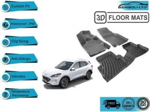 3D Molded Interior Car Floor Mat for Ford Escape 2020-2021 - Picture 1 of 8