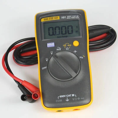 Fluke 101 F101 Digital Basic Pocket Multimeter Messgerät AC DC Volt Tester