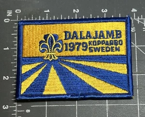 DALAJAMB 1979 Kopparbo Sweden 15th World Scout Jamboree Vintage Patch Pfadfinder - Bild 1 von 2