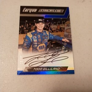 Todd Gilliland 2017 Panini Torque Autograph Auto #D 16/75