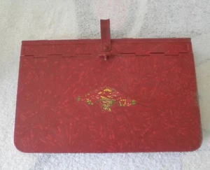 Antique School Box - Metal- Great Grandma's-Early 1900's- Pencils/Trinkets/Items - Picture 1 of 3