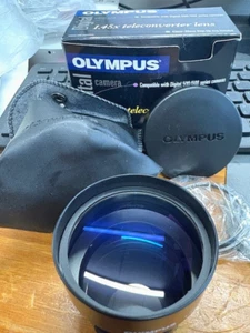 Olympus 1.45x Teleconverter Lens w Pouch For 500/600 Series Cameras box c - Picture 1 of 2