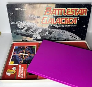 Rare 1978 Battlestar Galactica Pink Variant - Vintage Collectible Board Game - Picture 1 of 21