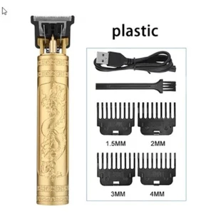 TAGLIACAPELLI ELETTRICO TIPO VINTAGE RASOIO PROFESSIONALE UOMO RICARICABILE - Imagen 1 de 15
