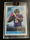 LAMAR JACKSON 2018 Donruss Optic Football Rated Rookie Card #167. rookie card picture