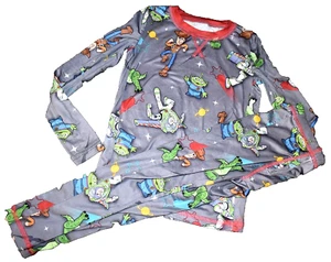E3 XS (4-5) Cuddl Duds Disney Pixar TOY STORY Base Layer Pajamas Lounge Set - Picture 1 of 7