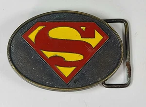 Vintage Superman Belt Buckle Lee Co National Periodical Publications - Picture 1 of 4