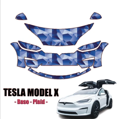 2022-2024 For Tesla Model X Precut PPF Paint Protection Kit – Partial Front - Image 1 of 4