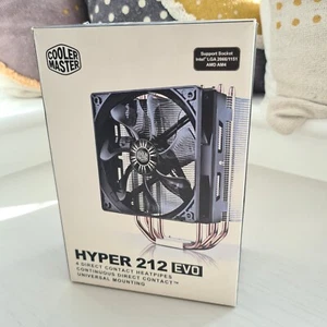 CoolerMaster Hyper 212 EVO CPU Cooler - Intel/AMD - New - Picture 1 of 10
