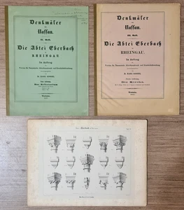 Die Abtei Eberbach im Rheingau  von 1857 und  1862, Denkmäler von Nassau - Bild 1 von 10