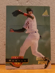 VERY COOL BASEBALL CARD TORII HUNTER MINNESOTA TWINS DRAFT PICK CHASE CARD - Picture 1 of 2