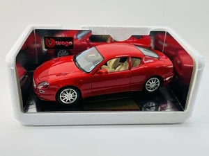 Burago Gold Collection Maserati 3200 GT 1998 Rojo 3341 Hecho en Italia - Imagen 1 de 12
