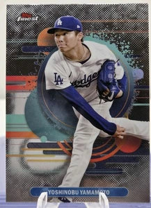2025 Topps Finest - Yoshinobu Yamamoto #195 Uncommon Los Angeles Dodgers  - Picture 1 of 2