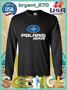 Polaris RZR sport UTV Men's Long Sleeve T-Shirts American Tees - Picture 1 of 13
