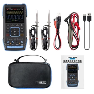 FNIRSI 2C53T Handheld Digital Mini Oscilloscope Multimeter Signal Generator US - Picture 1 of 21