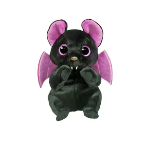 TY Beanie Boos Batiste 15 cm Peluche Pipistrello Nero e Viola - Foto 1 di 2