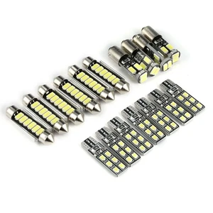 SMD LED Innenbeleuchtung Komplettset für Audi A6 C6 4F Avant 17-teilig - Picture 1 of 8