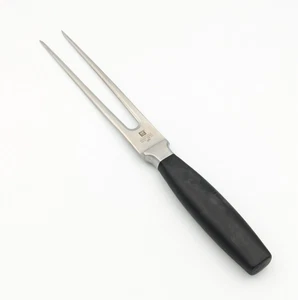 Vintage Zwilling J.A. Henckels 7" Tranchier Fleischgabel Germany schwarzer Griff #31072-180 - Bild 1 von 8