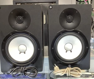 Par de altavoces de monitor de referencia de estudio Yamaha HS80M - negros - Imagen 1 de 5