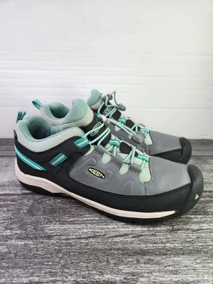 Keen Targhee Bajo Impermeable Juvenil Senderismo Zapatos Azul Gris 1019830 Talla 7 Juvenil Foto 1 de 4