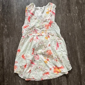 dRA Los Angeles Anthropologie Floral Print Dress Women's Small Sleeveless - Picture 1 of 5
