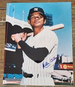 MATTY MATEO ALOU SIGNED 8X10S 3 DIFFERENT PHOTOS YANKEES CARDINALS GIANTS DEC - Picture 1 of 3