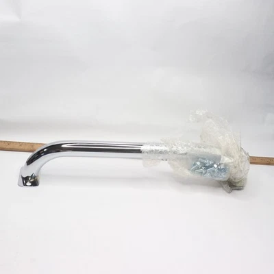 Toallero contemporáneo cromado pulido 17" Foto 1 de 4