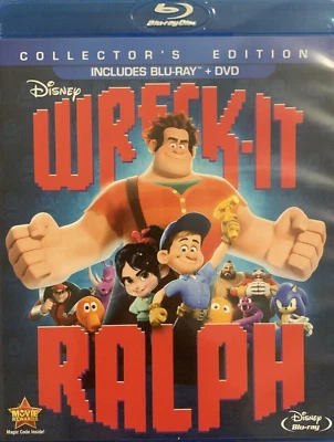 Like New Wreck-It Ralph Blu-Ray ONLY No DVD or Digital Code! - Image 1 of 2