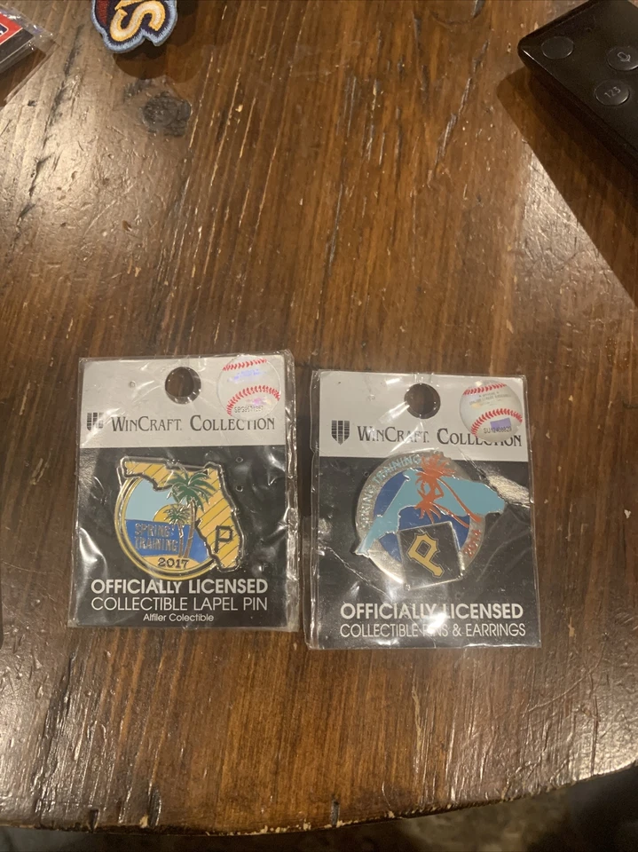 2017 2014 Lot Wincraft Spring Training Pittsburgh Pirates Pin Metal Rare NOS - Image 1 of 1