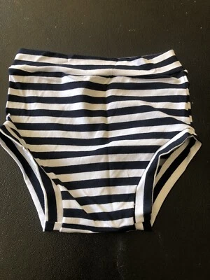 Girls Ballet Dance Briefs Shorts Gymnastics Underwear Navy Size L Handmade New - Image 1 of 4